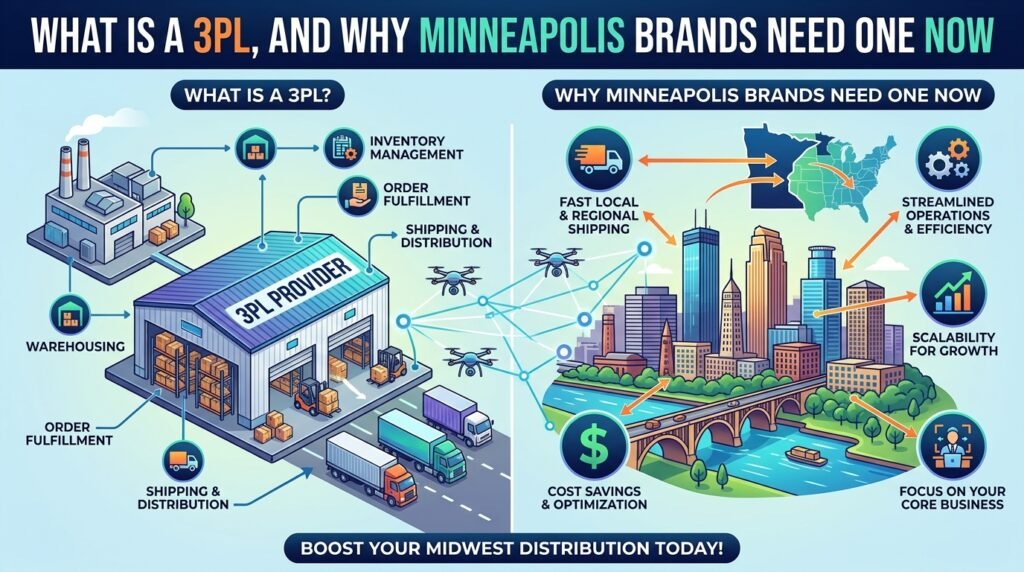 What Is a 3PL, And Why Minneapolis Brands Need One Now