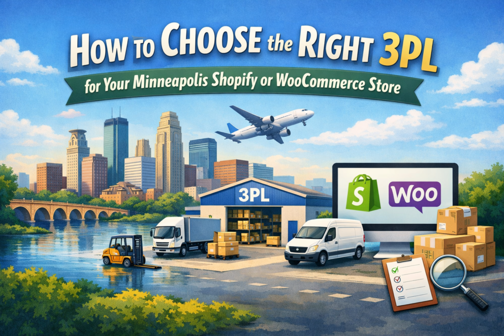 How to Choose the Right 3PL for Your Minneapolis Shopify or WooCommerce Store
