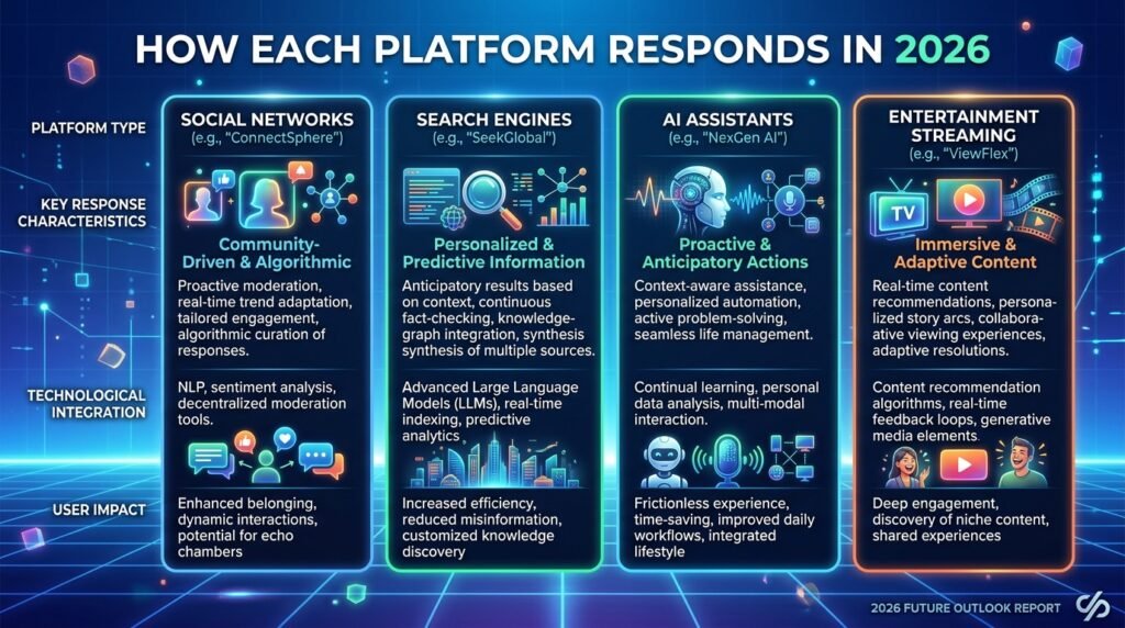 How Each Platform Responds in 2026