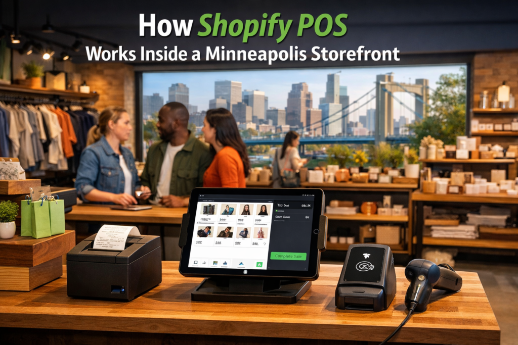 How Shopify POS Works Inside a Minneapolis Storefront