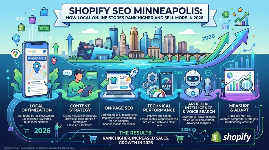 Shopify SEO Minneapolis: How Local Online Stores Rank Higher and Sell More in 2026
