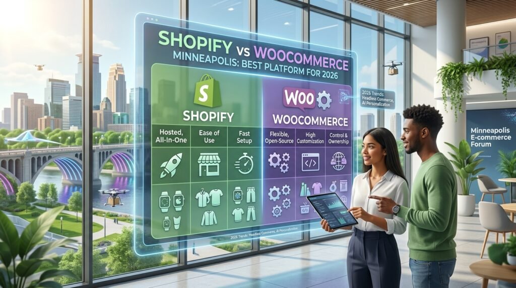 Shopify vs WooCommerce: Which Platform Actually Wins for Minneapolis Small Businesses in 2026?
