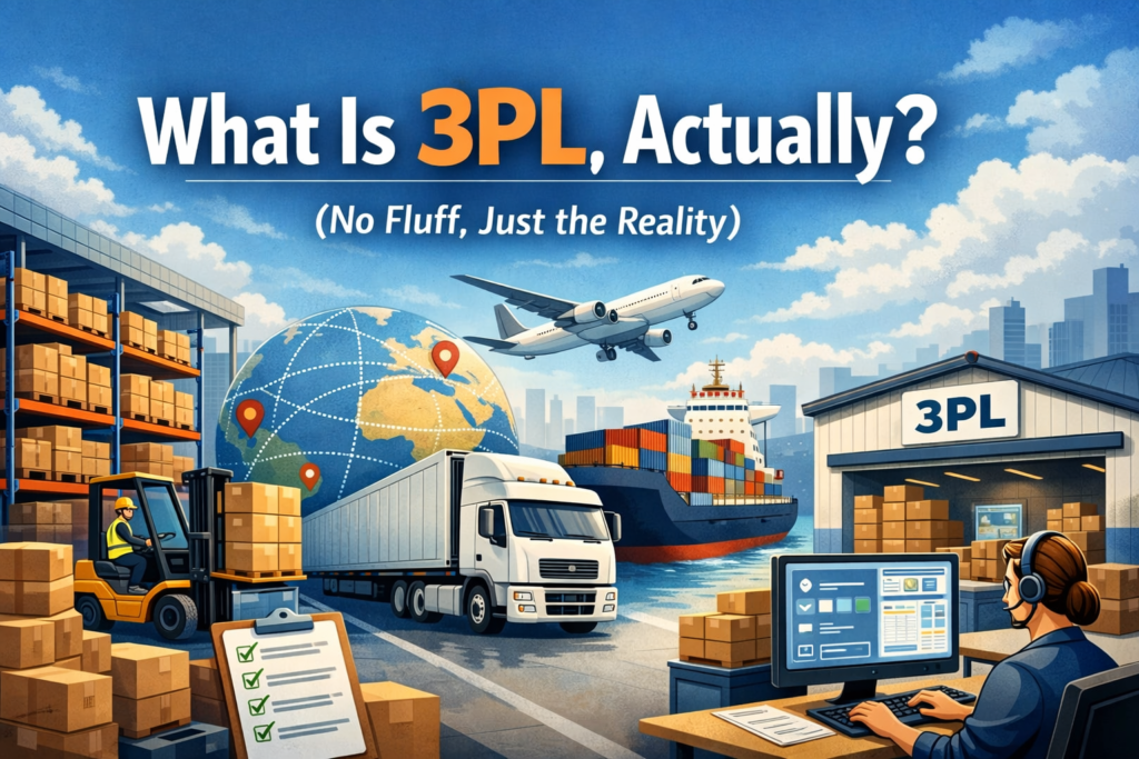 What Is 3PL, Actually? (No Fluff, Just the Reality)