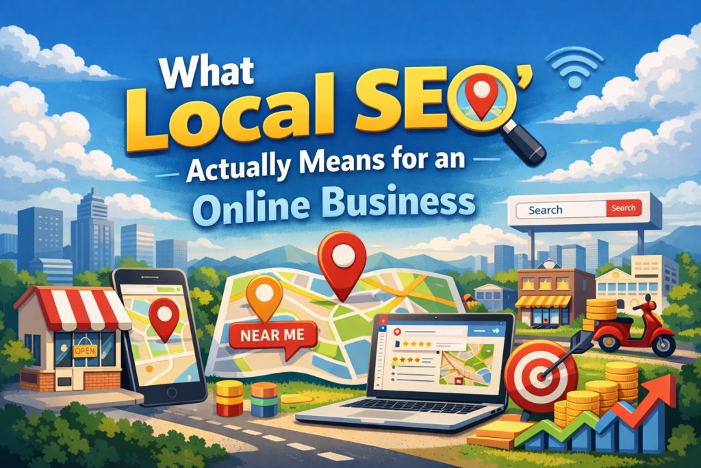 What "Local SEO" Actually Means for an Online Business